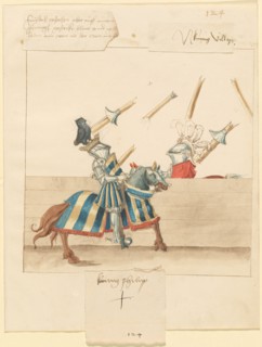 Freydal, The Book of Jousts and Tournament of Emperor Maximilian I: Combats...Kunig Philip, c1515. Creator: Unknown.