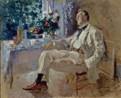 Portrait of the singer Feodor Ivanovich Chaliapin (1873-1938), 1911. Creator: Korovin, Konstantin Alexeyevich (1861-1939).