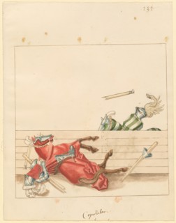Freydal, The Book of Jousts and Tournament of Emperor Maximilian I: Combats..., Plate 119, c1515. Creator: Unknown.