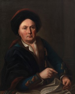 Portrait of the singer Ludwig (Lodewijk) van Beethoven (1712-1773)..., 1773. Creator: Radoux, Leopold (1754-1781).