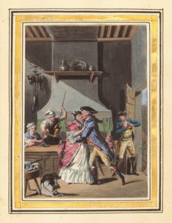 Histoire de Manon Lescaut (volume I), published 1797. Creators: Louis-Joseph Lefevre, Jacques Joseph Coiny.