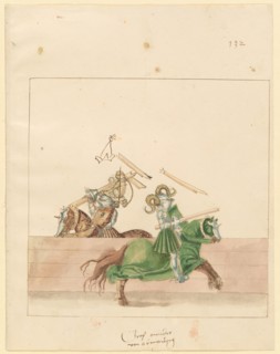 Freydal, The Book of Jousts and Tournament of Emperor Maximilian I: Combats..., Plate 120, c1515. Creator: Unknown.