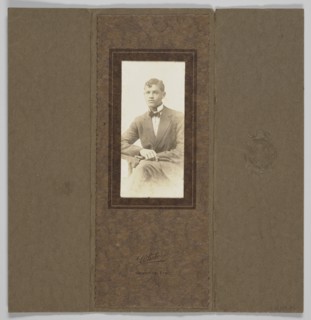 Photograph of Cpl. Lawrence Leslie McVey, ca. 1915. Creator: Unknown.