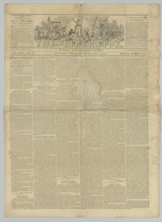 The Liberator, Vol. XXVI, No. 26, June 27, 1856. Creator: Unknown.