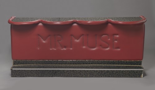Bar counter from Muse Bar, the home bar of Isaiah Muse, 1970s. Creator: Unknown.