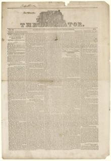 The Liberator Vol. VII, No. 9, February 25, 1837. Creator: Unknown.