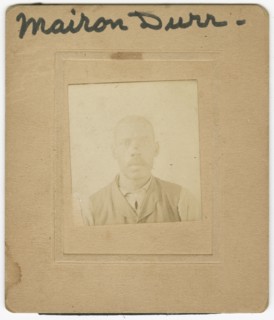 Photograph of Marion Durr wearing a shirt and vest, 1860s. Creator: Unknown.