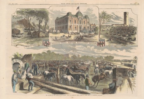 War Sketches in the Capital, 1862. Creator: Unknown.