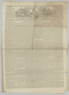 The Liberator, Vol. XXVI, No. 6, February 8, 1856. Creator: Unknown.