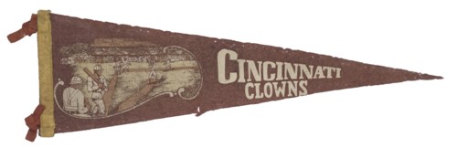 Pennant for the Cincinnati Clowns, 1943 - 1945. Creator: Unknown.