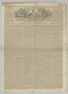 The Liberator, Vol. XXV, No. 47, November 23, 1855. Creator: Unknown.