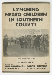 Lynching Negro Children in Southern Courts, 1931. Creator: Unknown.