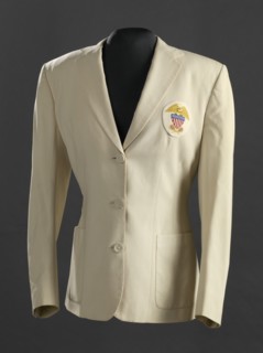 Wightman Cup blazer worn by Althea Gibson, 1957. Creator: Unknown.