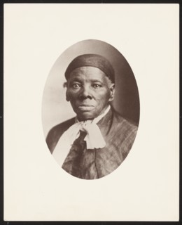 Albumen print of Harriet Tubman, ca. 1908; printed ca. 1920. Creator: Tarby Studio.