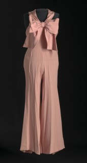 Jumpsuit worn by Diahann Carroll on the television show Julia, 1968-1971. Creator: William Travilla.