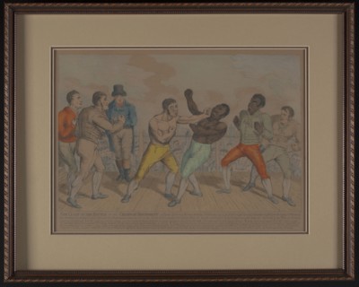The Close of the Battle or the Champion Triumphant, October 3, 1811. Creator: Unknown.