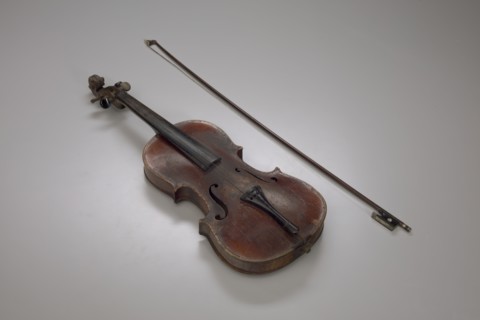 Violin played by the enslaved man Jesse Burke, 1850-1860. Creator: Unknown.