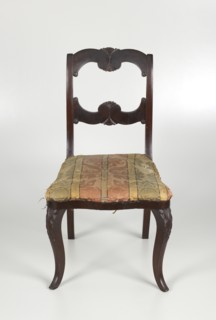 Side chair by Thomas Day, ca. 1850. Creator: Thomas Day.