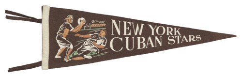 Pennant for the New York Cuban Stars, 1907 - 1932. Creator: Unknown.
