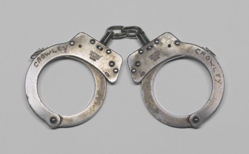 Handcuffs used in the arrest of Henry Louis Gates, Jr., 2000s. Creator: Unknown.