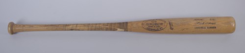 Baseball bat used by Frank Robinson, 1973-1975. Creator: Hillerich & Bradsby.