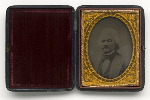 Ambrotype of Frederick Douglass, 1855-1865. Creator: Unknown.