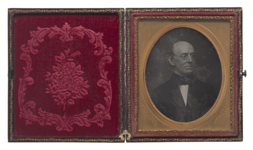 Daguerreotype of William Lloyd Garrison, ca. 1860. Creator: Cutting & Turner.