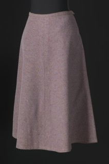 Lavender tweed skirt designed by Arthur McGee, mid 20th-late 20th century. Creator: Arthur McGee.