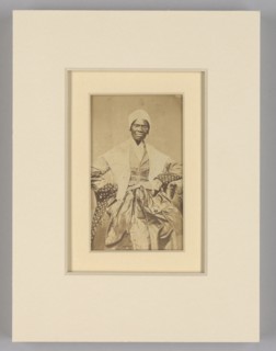 Carte-de-visite of Sojourner Truth, 1863. Creator: Unknown.