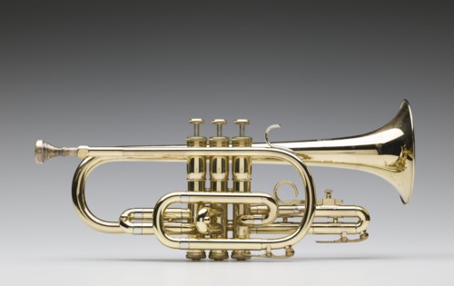 Cornet owned by Maxine Sullivan, 1977. Creator: F. E. Olds.