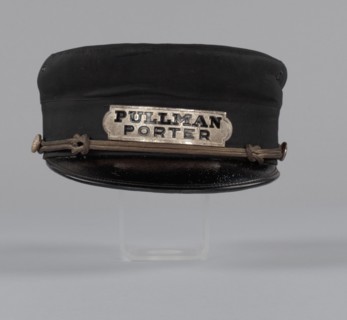 Uniform cap owned by Pullman Porter Robert Thomas, ca. 1920. Creators: Unknown, Robert Jackson Thomas.