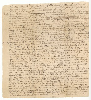 Petition signed by John Cuffe and Paul Cuffe regarding taxation, December 19, 1780. Creator: Unknown.
