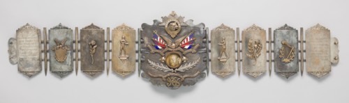 Police Gazette Championship Belt and presentation case awarded to Ezzard Charles, 1948. Creator: Unknown.