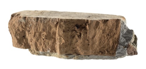Brick from a cistern found at Florida A&M University, ca. 1890. Creator: Unknown.
