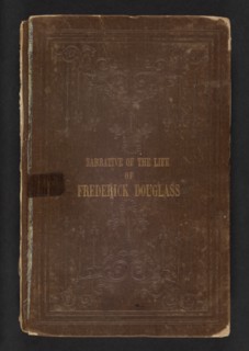 'Narrative of the Life of Frederick Douglass, an American Slave', 1845. Creator: Unknown.