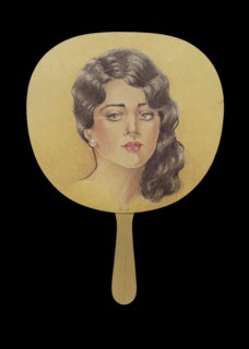 Advertising fan from the Cotton Club, 1923-1935. Creator: Unknown.