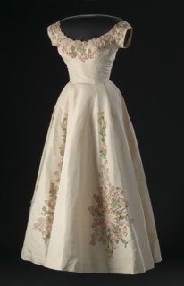 Dress designed by Ann Lowe, 1958. Creator: Ann Lowe.