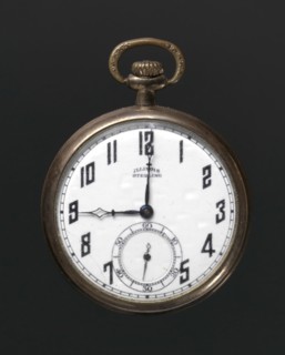 Pocket watch owned by Harry T. Moore, ca. 1920s. Creator: Illinois Watch Company.