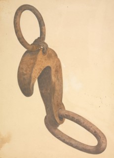 Anchor Trip Hook, c. 1942. Creator: William Frank.