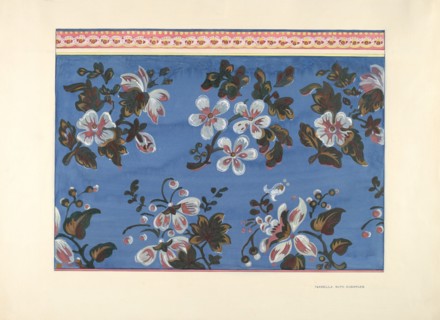 Bandbox Design, c. 1937. Creator: Isabella Ruth Doerfler.