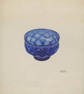 Baptismal Bowl, c. 1939. Creator: Beverly Chichester.
