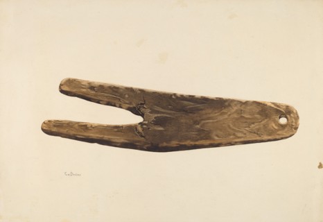Bootjack, c. 1939. Creator: Thomas Dooley.