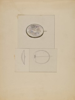 Brooch, c. 1936. Creator: John Dieterich.