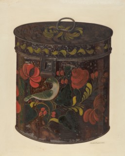 Canister, 1935/1942. Creator: Marie Famularo.
