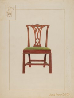 Chair, 1937. Creator: Samuel Fineman.