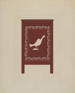 Chest (Side View), 1936. Creator: Lawrence Flynn.