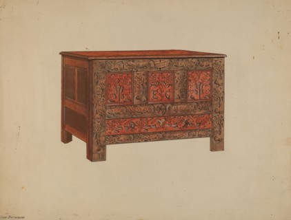Chest, 1936. Creator: John Dieterich.