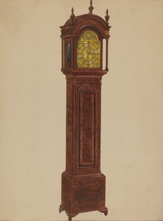 Clock Case, c. 1936. Creator: John Dieterich.