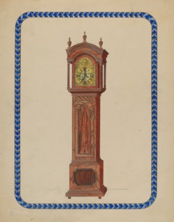 Clock, 1936. Creator: John Dieterich.