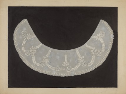 Collar, c. 1937. Creator: Marie Famularo.